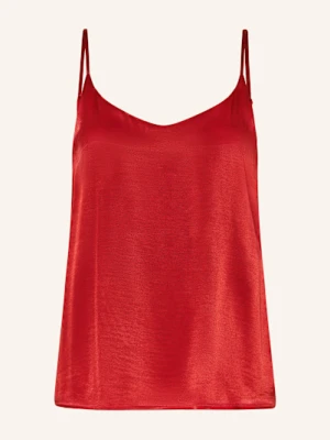 Lilienfels Top Satynowy rot