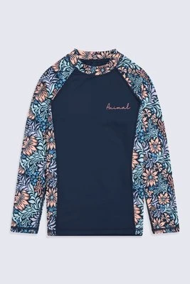 Lillie koszulka do pływania dla dzieci - Navy Animal