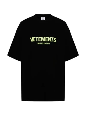 Limitowana Edycja Koszulka z Logo Vetements