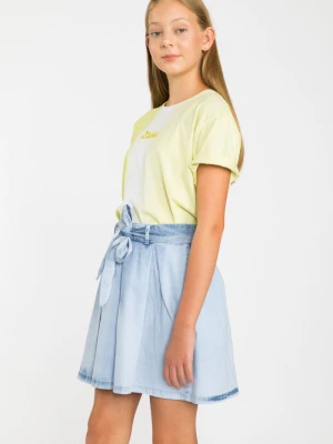 Limonkowy T-shirt tie dye BLOOM WHERE YOU PLANTED Reporter