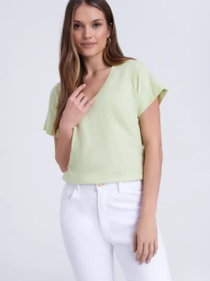 Limonkowy top Greenpoint