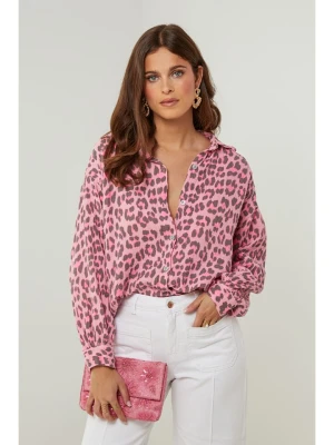 Lin Passion Bluzka w kolorze jasnoróżowym rozmiar: 36/38