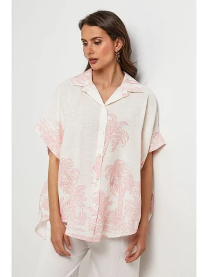 Lin Passion Koszula w kolorze jasnoróżowym rozmiar: 38/40
