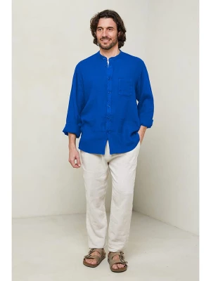 Lin Passion Koszula w kolorze niebieskim rozmiar: 40/42