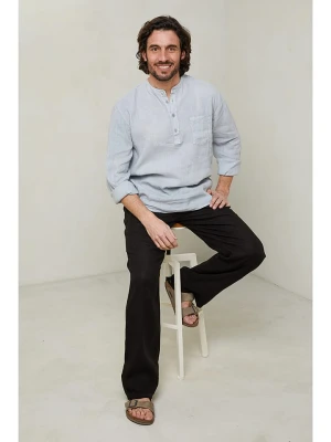 Lin Passion Koszula w kolorze szarym rozmiar: M/L