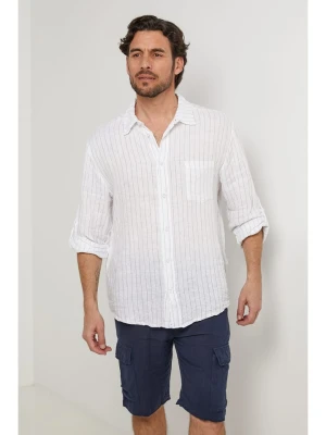 Lin Passion Lniana koszula w kolorze białym rozmiar: XL/XXL