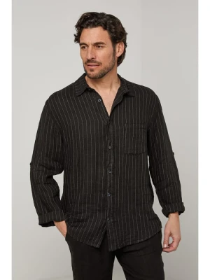 Lin Passion Lniana koszula w kolorze czarnym rozmiar: M / L