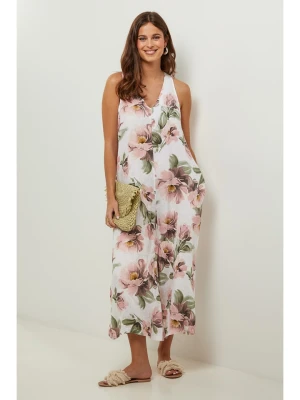 Lin Passion Lniany kombinezon w kolorze białym rozmiar: 34/36