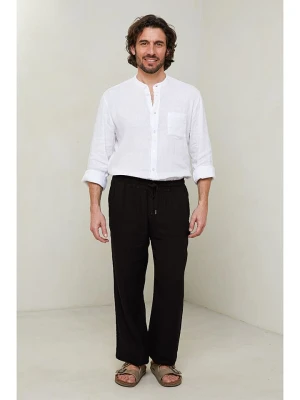 Lin Passion Spodnie w kolorze czarnym rozmiar: M/L