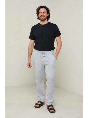 Lin Passion Spodnie w kolorze szarym rozmiar: M / L