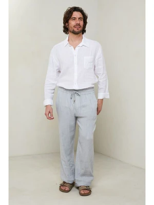 Lin Passion Spodnie w kolorze szarym rozmiar: XL/XXL