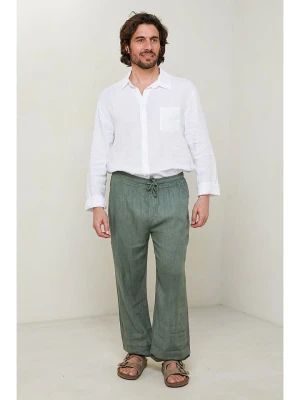 Lin Passion Spodnie w kolorze zielonym rozmiar: L/XL