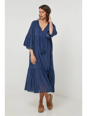 Lin Passion Sukienka w kolorze granatowym rozmiar: 40/42
