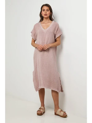Lin Passion Sukienka w kolorze jasnoróżowym rozmiar: 34/36