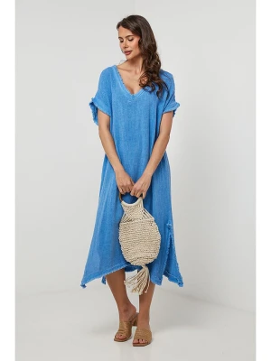 Lin Passion Sukienka w kolorze niebieskim rozmiar: 36/38
