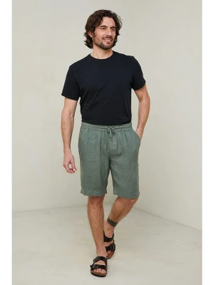 Lin Passion Szorty w kolorze zielonym rozmiar: M/L