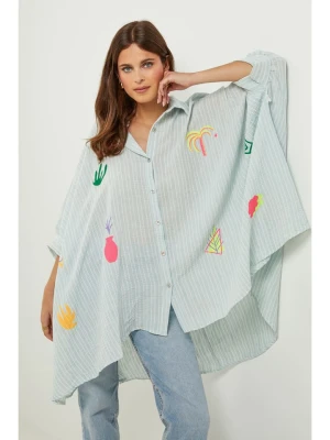 Lin Passion Tunika w kolorze miętowym rozmiar: 34/36