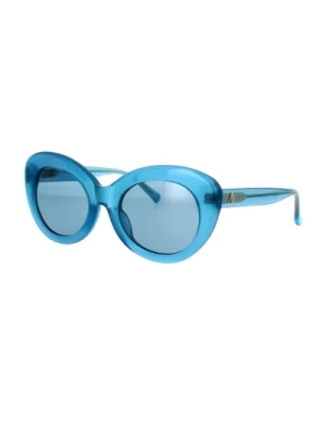 Linda Farrow Agnes Oversized Cat-Eye Okulary przeciwsłoneczne The Attico