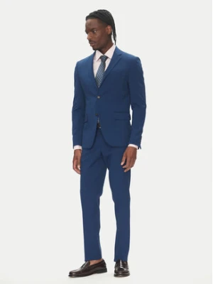 Lindbergh Garnitur 30-61040 Niebieski Slim Fit
