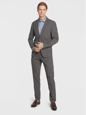 Lindbergh Garnitur 30-61040 Szary Slim Fit