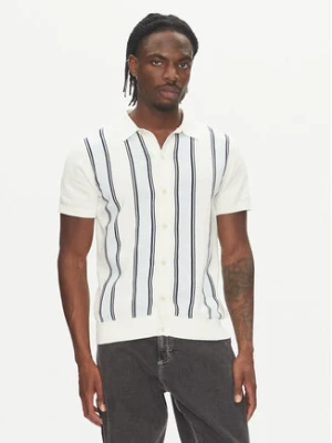 Lindbergh Kardigan 30-804062 Biały Relaxed Fit
