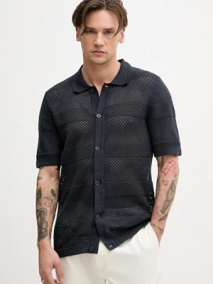 Lindbergh kardigan męski bawełniany