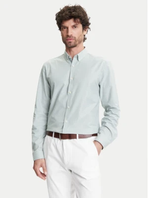 Lindbergh Koszula 30-203174 Zielony Slim Fit