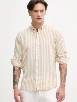 Lindbergh koszula męska z lnem