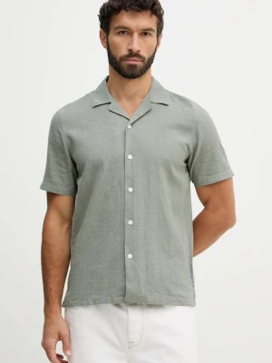 Lindbergh koszula z dodatkiem lnu