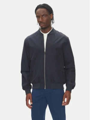 Lindbergh Kurtka bomber 30-301136 Granatowy Regular Fit