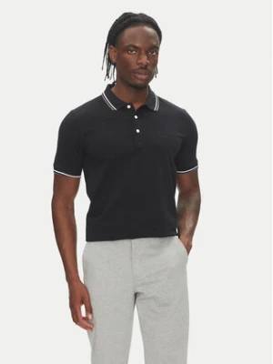 Lindbergh Polo 30-404010 Czarny Relaxed Fit