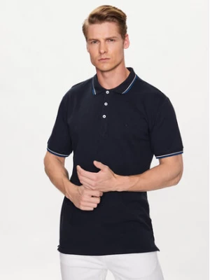 Lindbergh Polo 30-404010 Granatowy Relaxed Fit