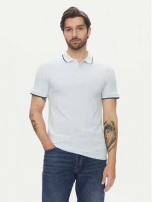 Lindbergh Polo 30-404010 Niebieski Relaxed Fit