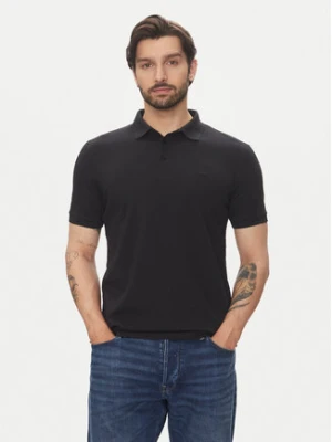 Lindbergh Polo 30-404020 Czarny Relaxed Fit