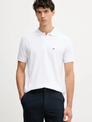 Lindbergh polo bawełniane biały