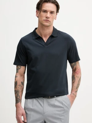Lindbergh polo męskie bawełniane z elastanem
