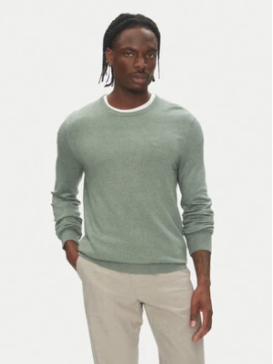 Lindbergh Sweter 30-80043 Beżowy Slim Fit