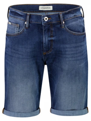 Lindbergh Szorty jeansowe 30-550002HEA Niebieski Regular Fit