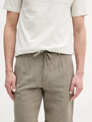 Lindbergh szorty z domieszką lnu