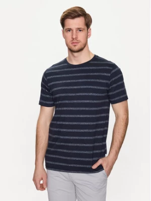 Lindbergh T-Shirt 30-400179 Granatowy Relaxed Fit