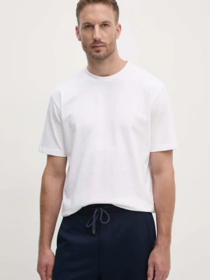 Lindbergh t-shirt bawełniany biały