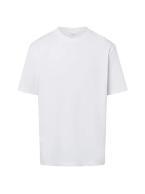 Lindbergh T-shirt męski Mężczyźni Bawełna czarny jednolity,