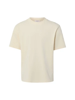 Lindbergh T-shirt Mężczyźni Bawełna beżowy