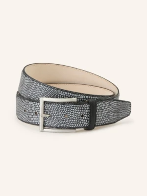 Lindenmann Skórzany Pasek grau