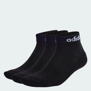 Linear Ankle Socks Cushioned Socks 3 Pairs Adidas