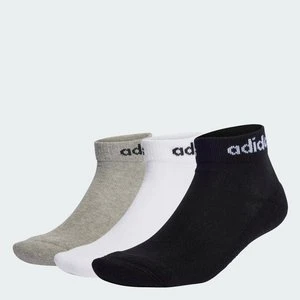 Linear Ankle Socks Cushioned Socks 3 Pairs Adidas