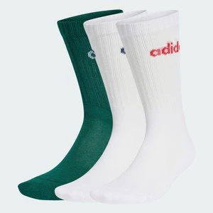 Linear Crew Cushioned Socks 3 Pairs Adidas