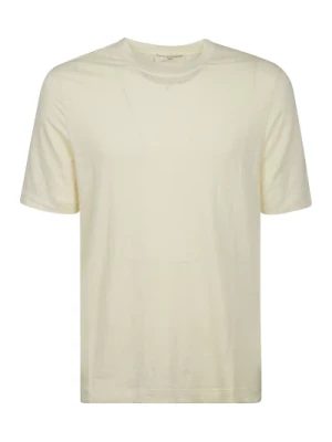 Linen T-shirt, półrękaw Filippo De Laurentiis
