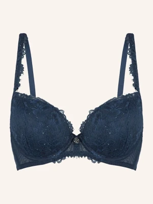 Lingadore Biustonosz Push-Up blau GRANATOWY