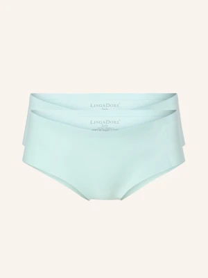 Lingadore Daily – Zestaw 2 Sztuk Majtek Typu Hipster blau JASNONIEBIESKI